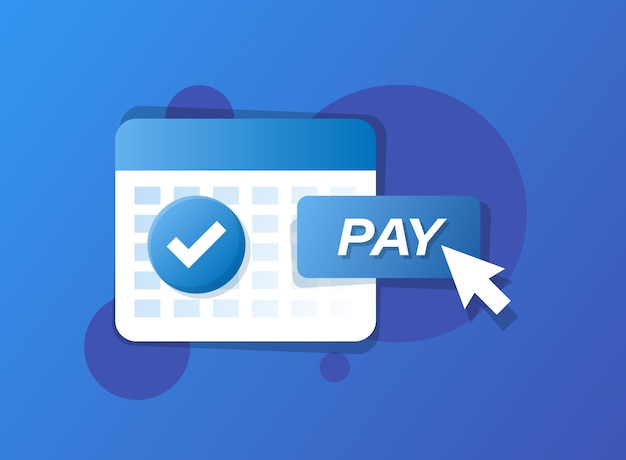 Success approved payment icon in flat style check mark notification vector illustration on isolated background invoice payday sign business concept