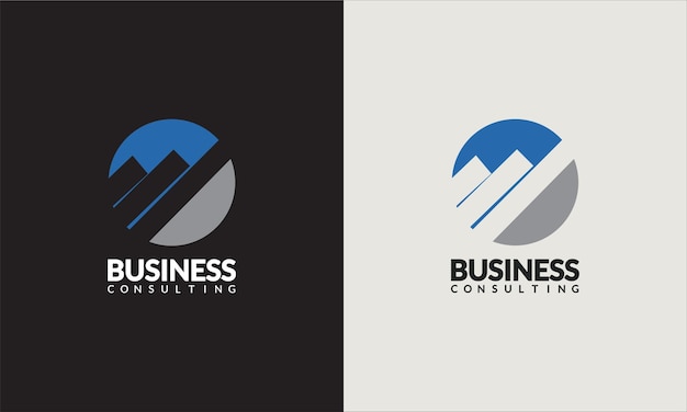 Vector success solutions logo design template flat style vector