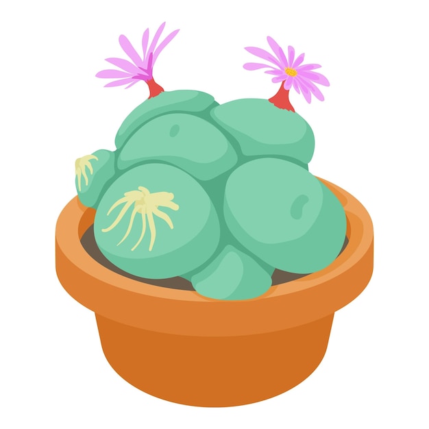 Succulent icon cartoon illustration of vector icon for web