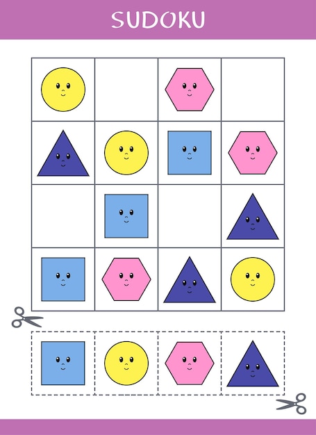 子供のための数独シンプルなロジックゲーム