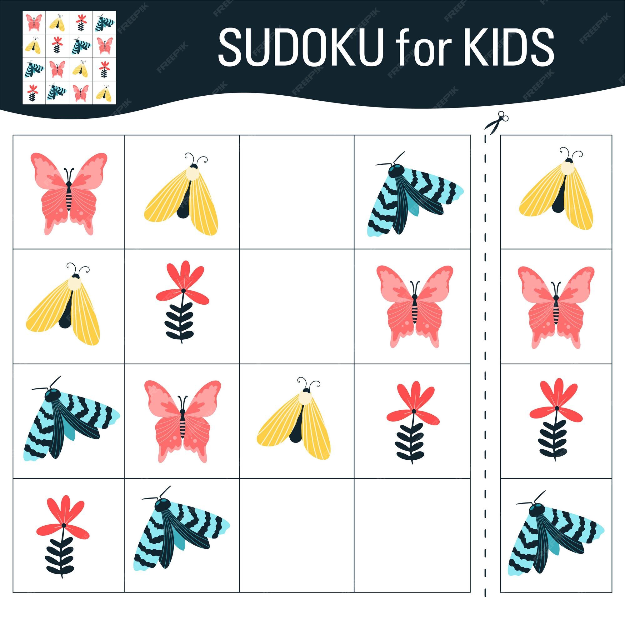 Butterfly Sudoku - Médio 