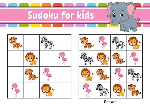 Sudoku for kids.