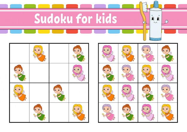 Sudoku voor kinderen.