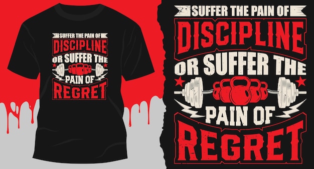 Suffer The Pain Of Discipline Or Suffer The Pain Of Regret