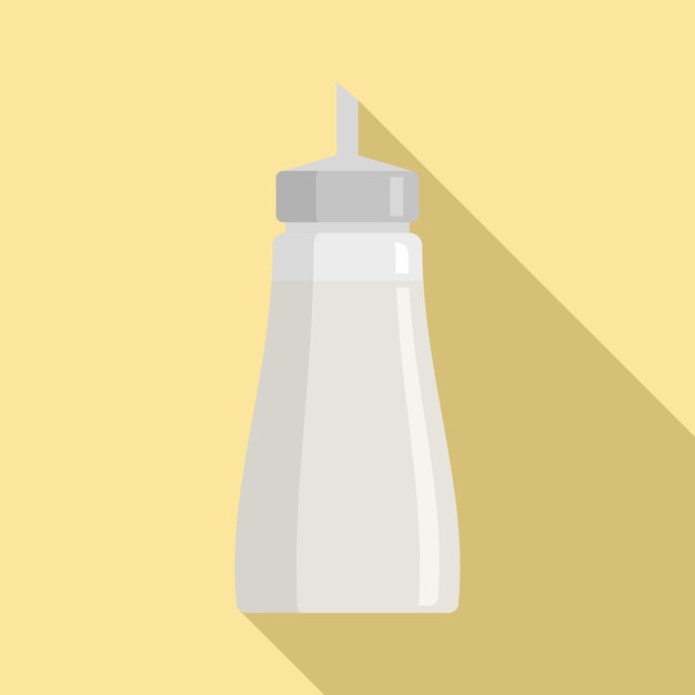 Sugar container icon flat illustration of sugar container vector icon for web design