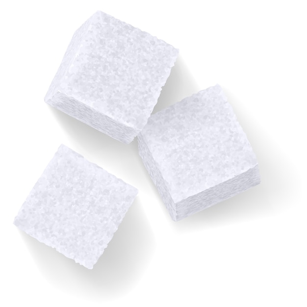 Vector sugar cubes