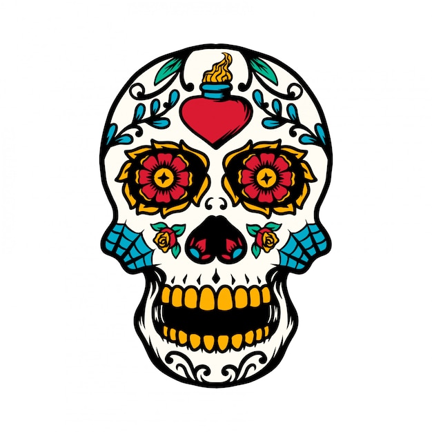 Sugar Skull Illustration