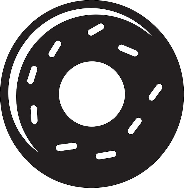 Sugary Sensation Donut Logo Design Frosted Fusion Donut Iconic Emblem