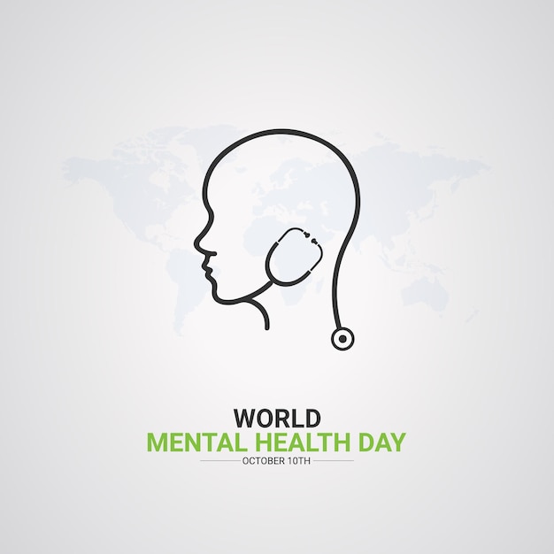 Suitable concept for World Mental Health Day