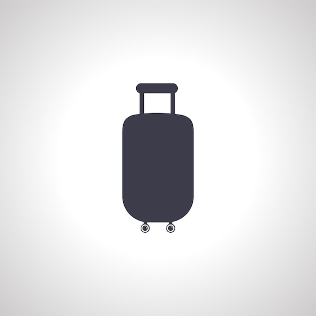 suitcase isolated icon suitcase isolated icon