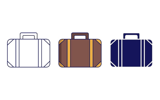 suitcase vector icon