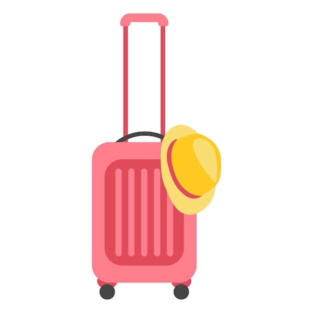 旅行用帽子荷物付きスーツケース