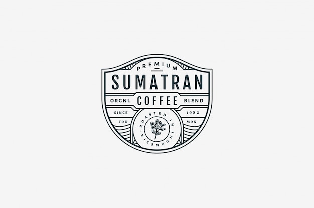 Sumatran premium caffè caffè bw