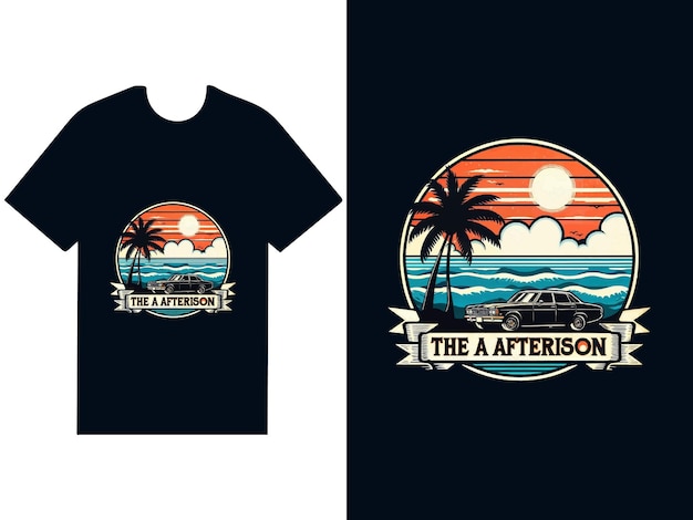 Vector summar t shirt design