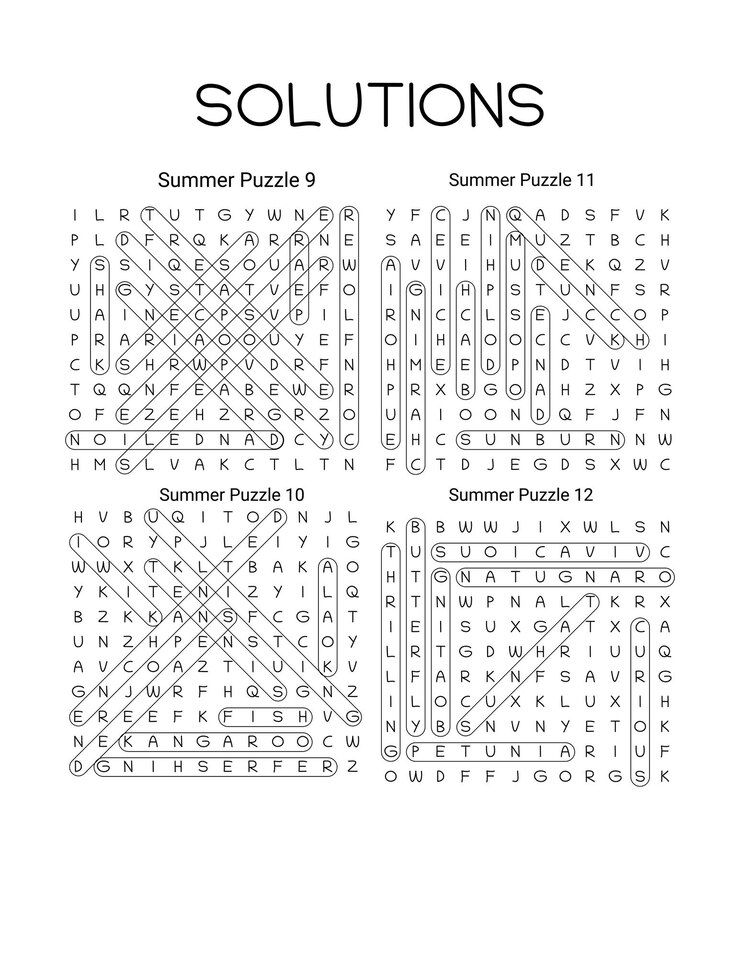 Vector summer activity coloring pages for kids hello summer coloring book for children