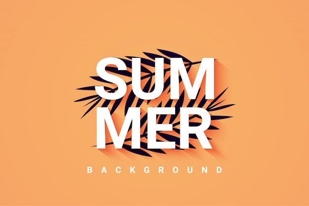 Vector summer background design illustrartion