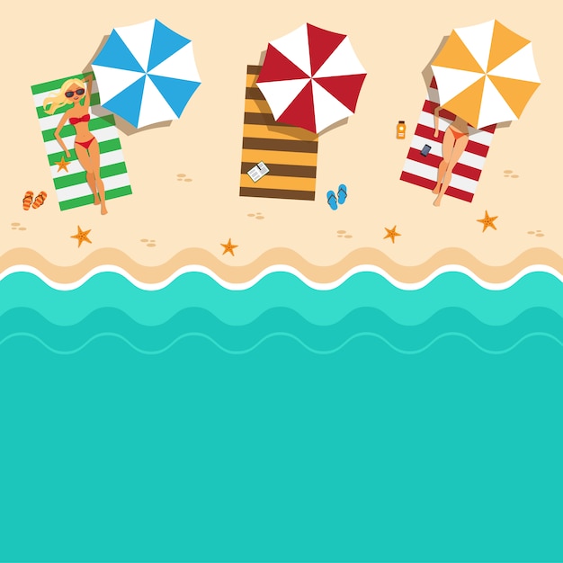 Vector summer background design