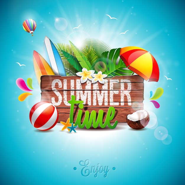 Summer background design