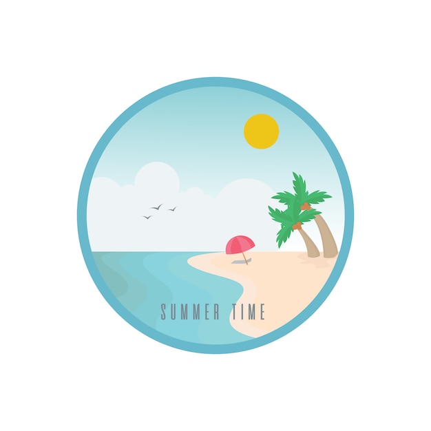 Summer background design