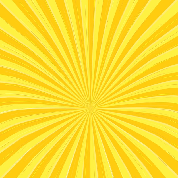 Summer background with orange yellow rays summer sun hot swirl with space for your message Vector illustration EPS 10 for design element presentation brochure layout page packing label