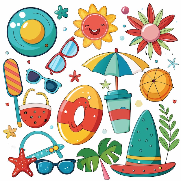 Vector summer background