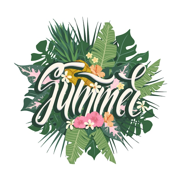 Vector summer background