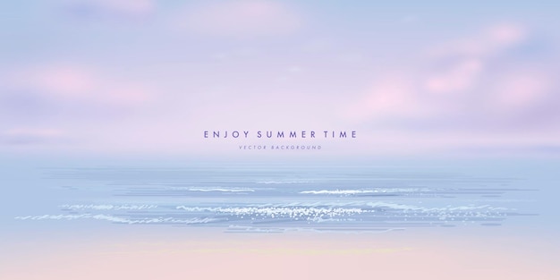 Summer beach background