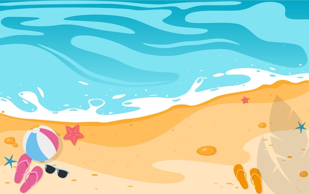summer beach day
