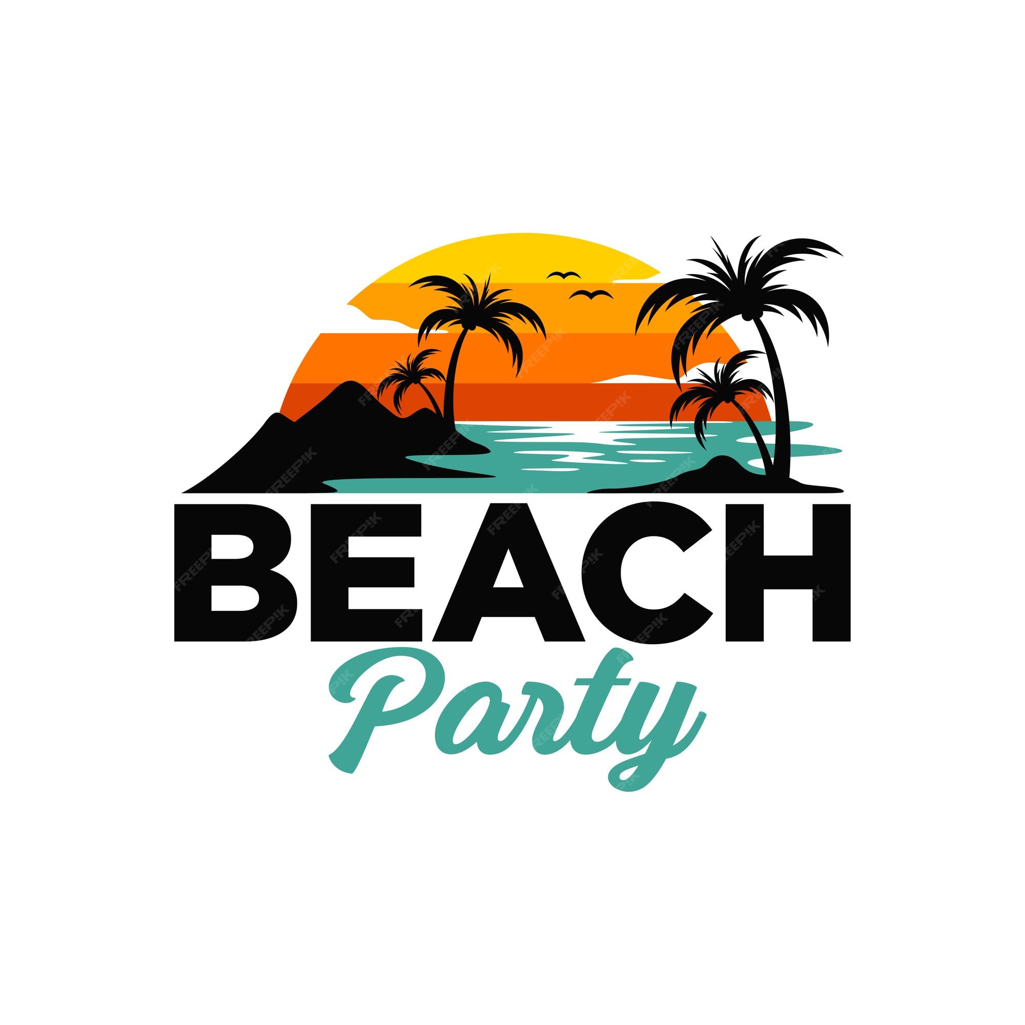 beach trip logo