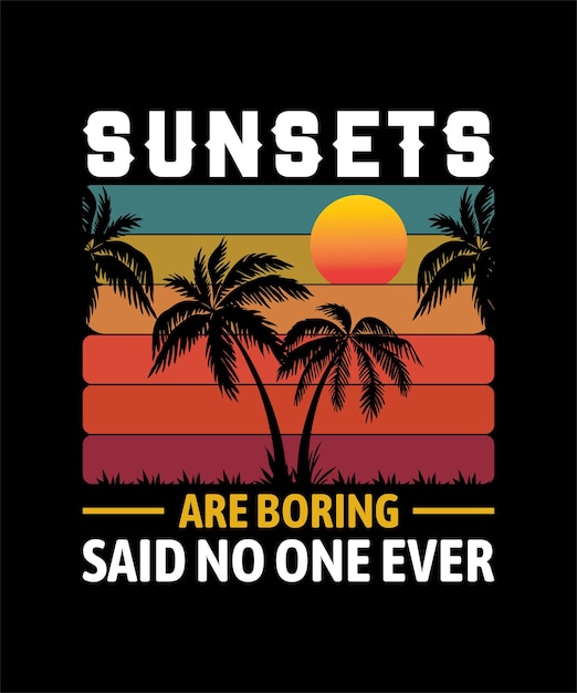 Summer Beach t shirt design