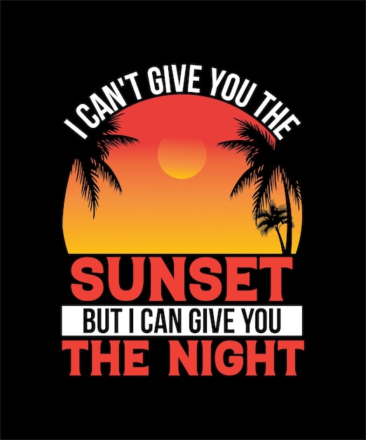 Summer Beach t shirt design