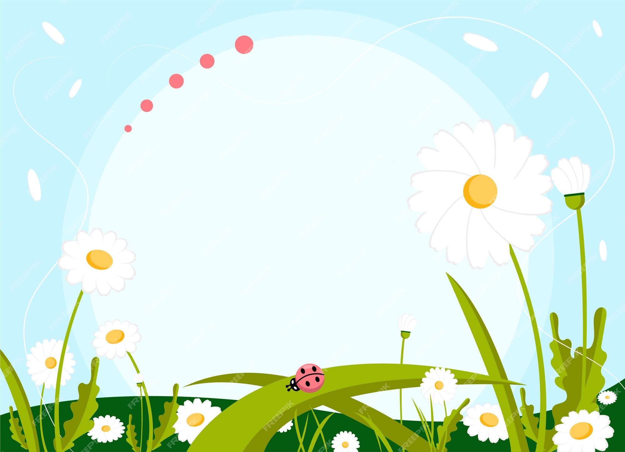 Flower garden background Vectors & Illustrations for Free Download | Freepik