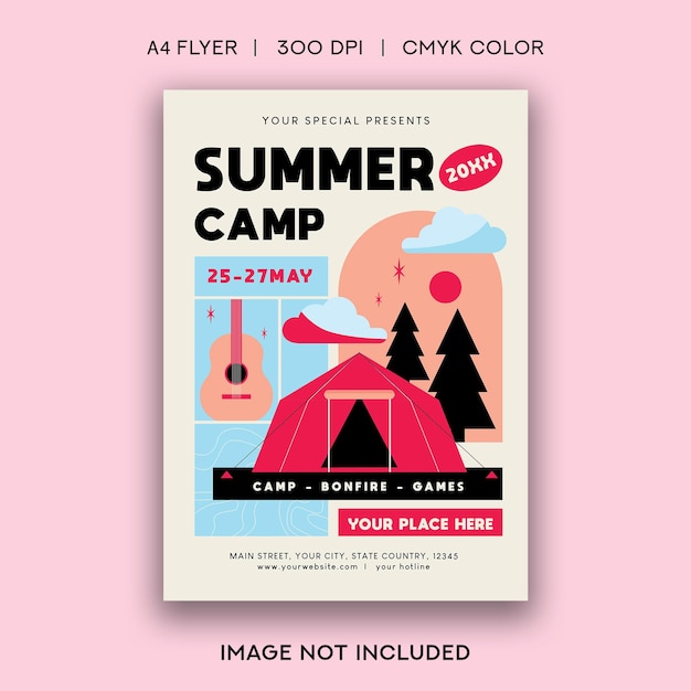 Summer Camp Flyer