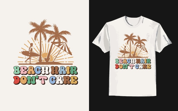 Summer day t shirt design