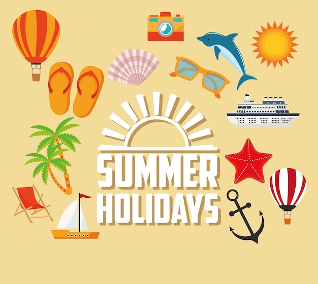 Vector summer design