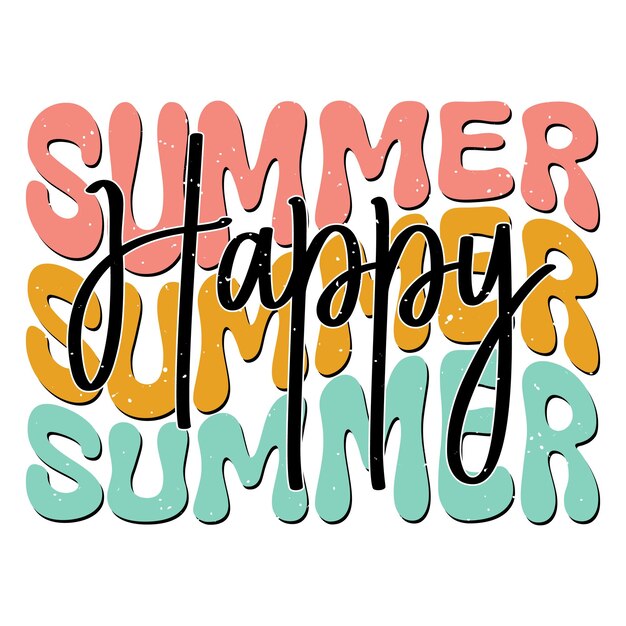 Vector summer design