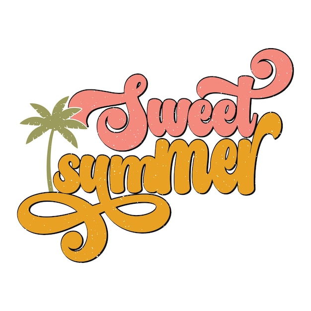 Vector summer design