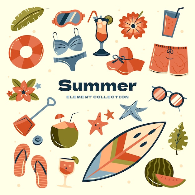 Vector summer element collection