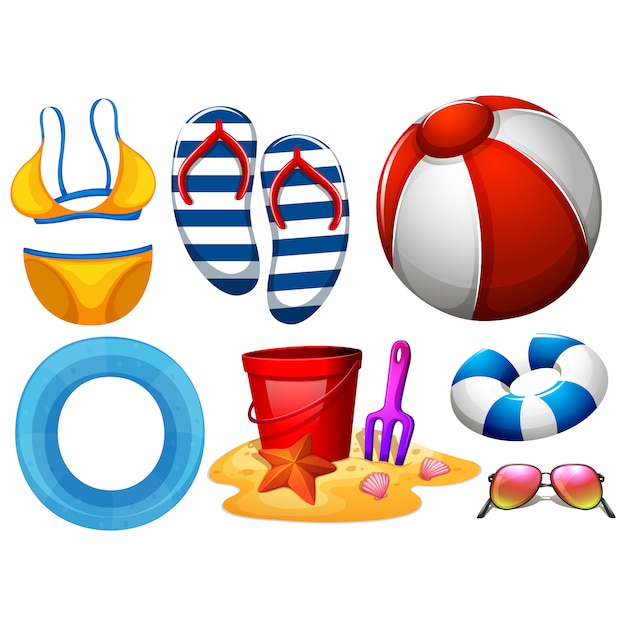Summer elementen collectie