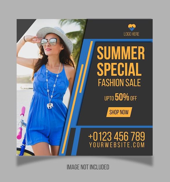인스타그램 동기 부여 인용문 및 여성을 위한 여름 패션 및 현대 소셜 미디어 포스트 컬렉션