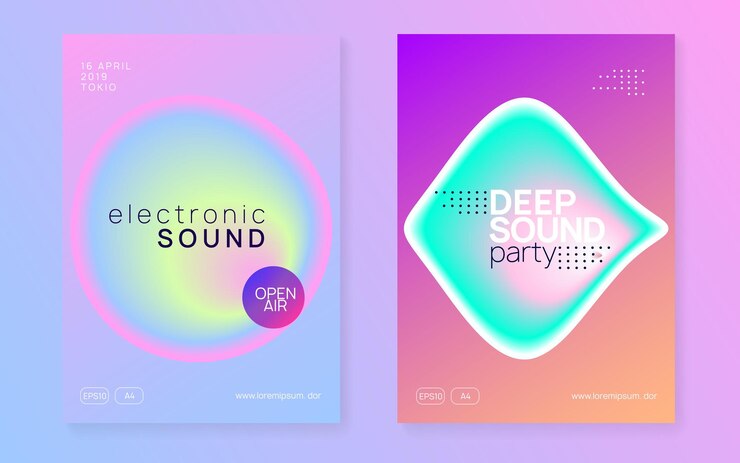 Vector summer fest flyer and music poster