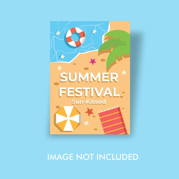 Summer Festival Flyer-sjabloon