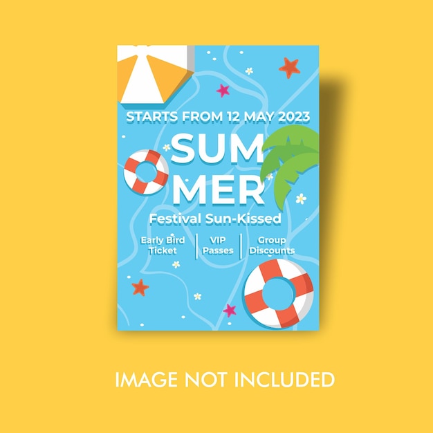 Summer Festival Flyer Template