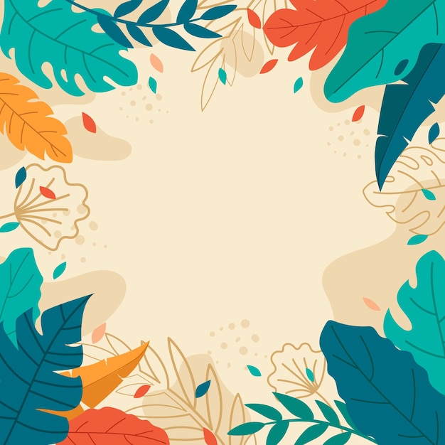 summer floral background
