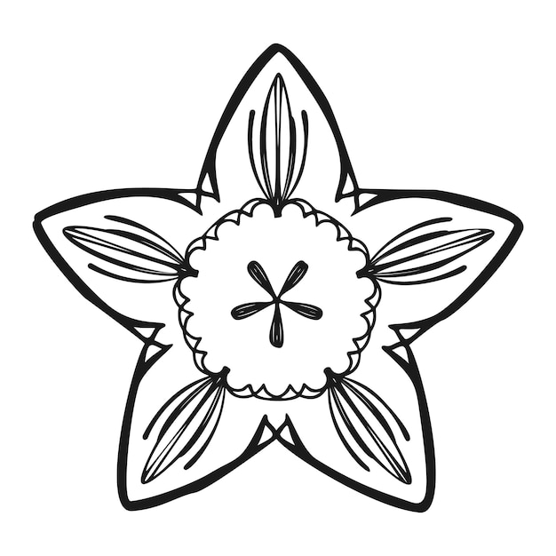 summer flower icon simple illustration of summer flower vector icon for web design isolated on white background