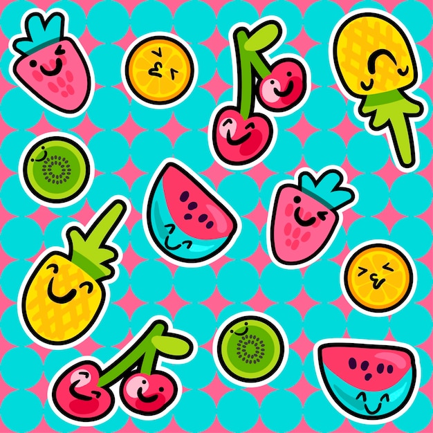 Summer Fruits Patterns