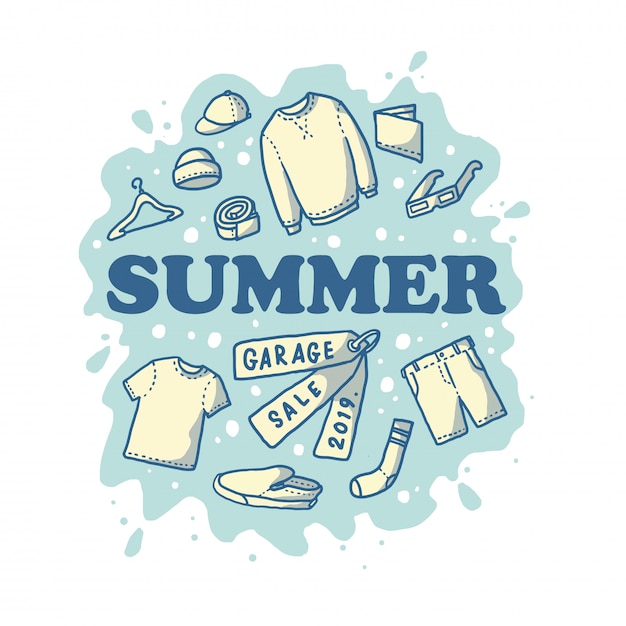 여름 차고 판매