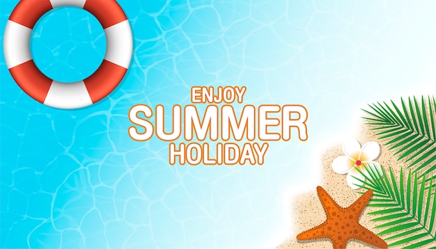 Summer holiday background