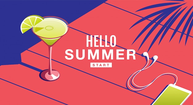 Summer Holiday banner 