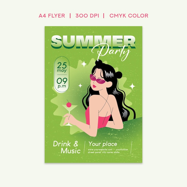 Summer Party Flyer